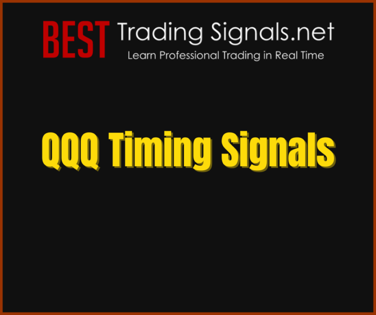 QQQ Timing Signals