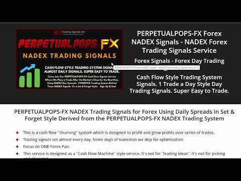 Introducing PERPETUALPOPS FX Forex NADEX Signals   Overview