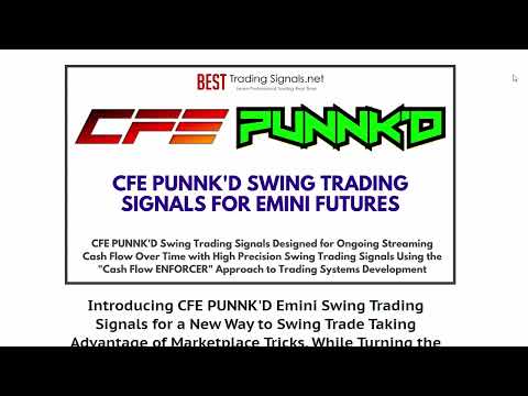 Introducing CFE PUNNK’D Emini Swing Trading Signals Service