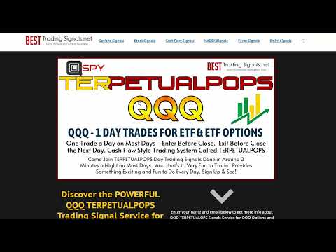 Introducing   TERPETUALPOPS QQQ Day Trading Signals   Options Day Trading Signals Service