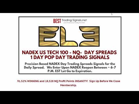 Discover EL3 Emini Day Trading Signals Service on NQ