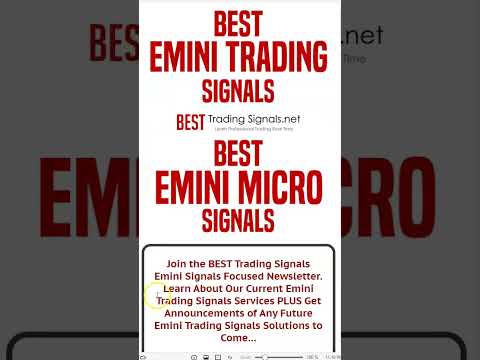 Emini Swing Trading Signals Services Quick Review