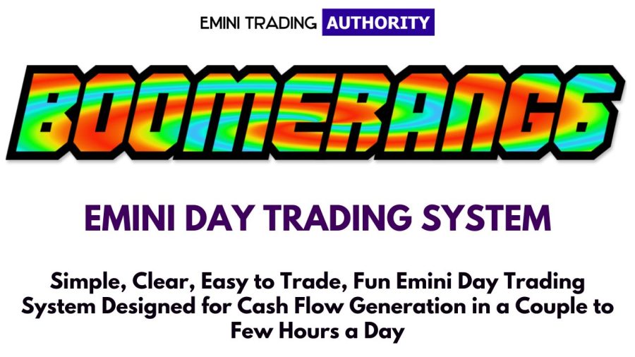BOOMERANG6 Emini Day Trading System