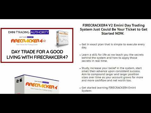 FIRECRACKER4 V 2 Emini Day Trading System Solutions for Day Trading for a Living