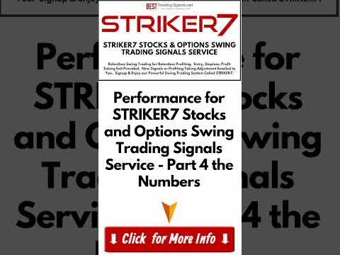 Performance for STRIKER7 Stocks and Options Swing Trading Signals Service   Part 4 the Numbers
